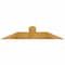 Ekena Millwork Portland Rough Sawn Timber Gable Bracket, Western Red Cedar, 36"W x 7"H x 4"D x 4"F, 5/12 Pitch GBW036X07X0404POR00RWR - alternate 1